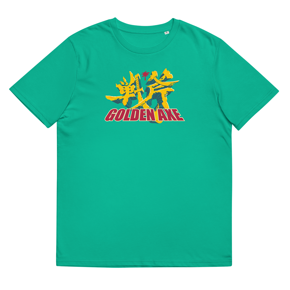 Camiseta Golden Axe Logo Go Green