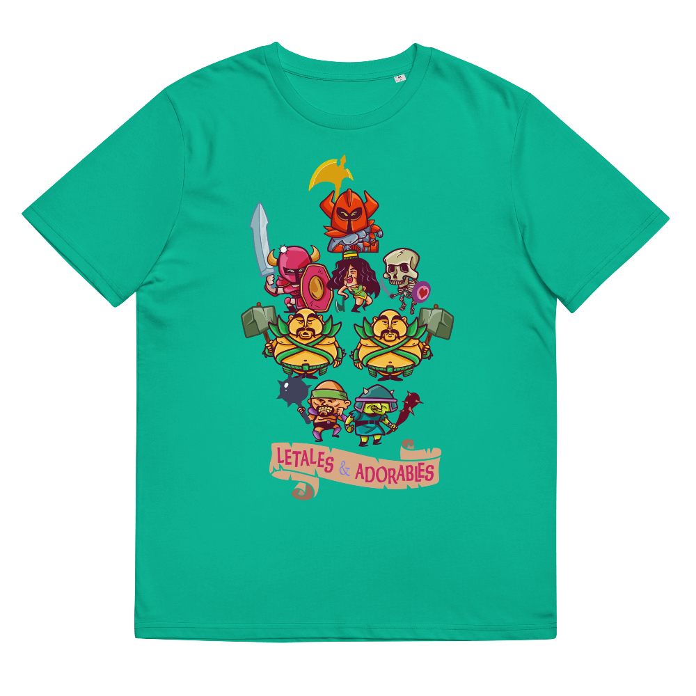 Camiseta Letales & Adorables Color: Go Green